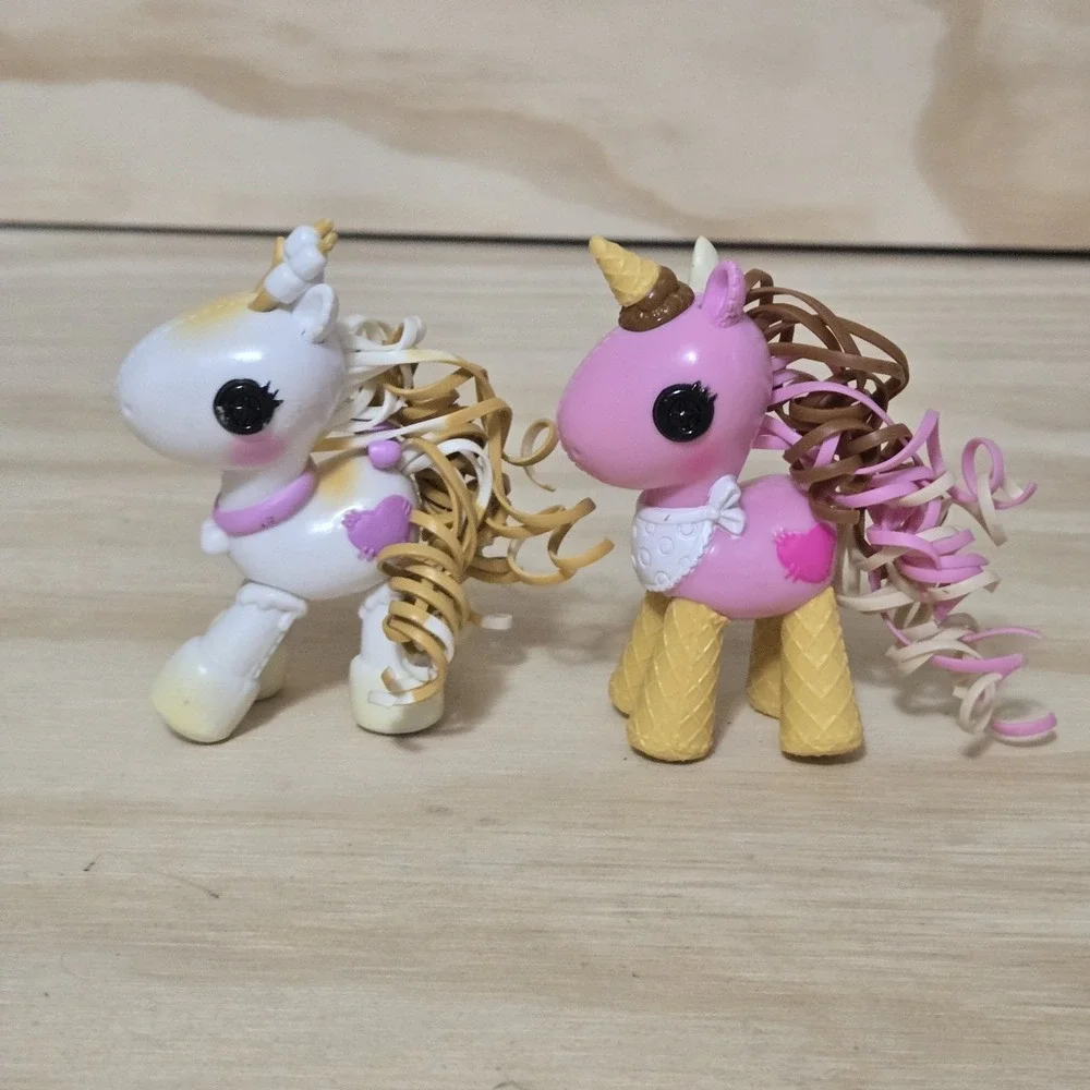 Lalaloopsy Mini Ponies Mallow & Waffles Lot Of 2 Target Exclusive MGA 2013